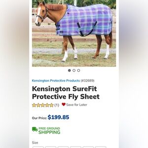 Horse fly sheet - Kensington brand